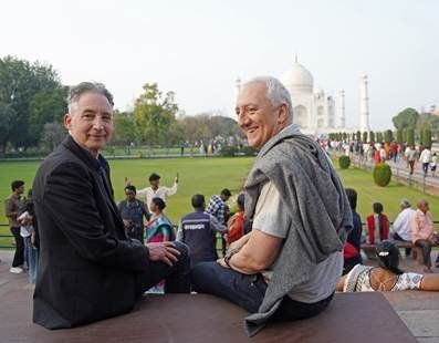 "The Energy and Curiosity Here Are Truly Inspiring": Dr. Brian Greene Visits Taj Mahal