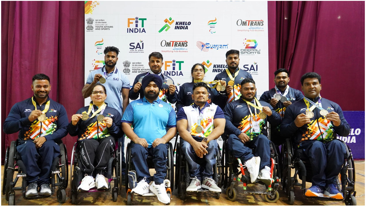 Khelo India Para Games 2025: SAI Gandhinagar powerlifters dominate by bagging 10 medals, eye world championship glory