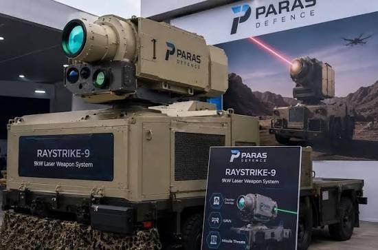 Paras Defence Develops Indigenous RayStrike-9 Laser Weapon to Boost India’s Counter-Drone Shield