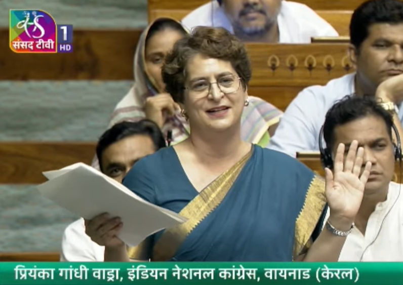 Priyanka Gandhi Questions Use of Force on Students During Exam Scam Protests, Demands Accountability