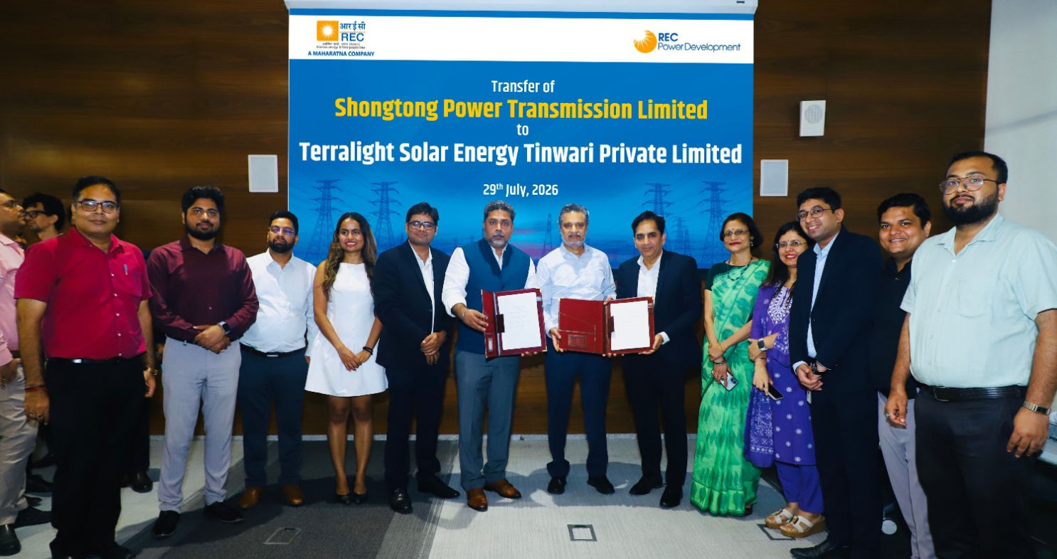 RECPDCL Hands Over Two Power Transmission SPVs