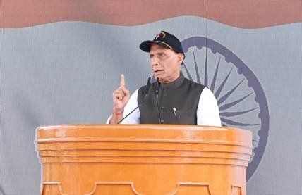 Rajnath Singh Sends Strong Warning to Pakistan on Kargil Vijay Diwas, Says Any Misadventure Will Face ‘Beyond Imagination’ Response