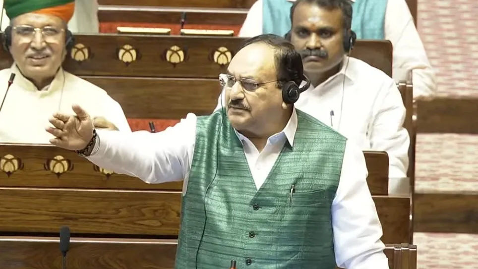 Rajya Sabha Erupts Over CPI(M) Office Incident as Nadda Defends Police Action