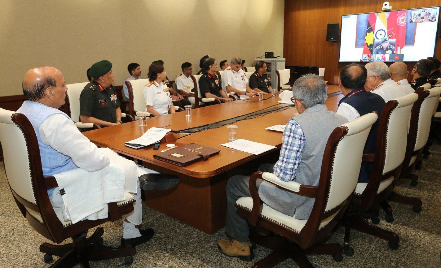 Raksha Mantri virtually inaugurates Department of Military Medicine at Command Hospital (Central Command), Lucknow
