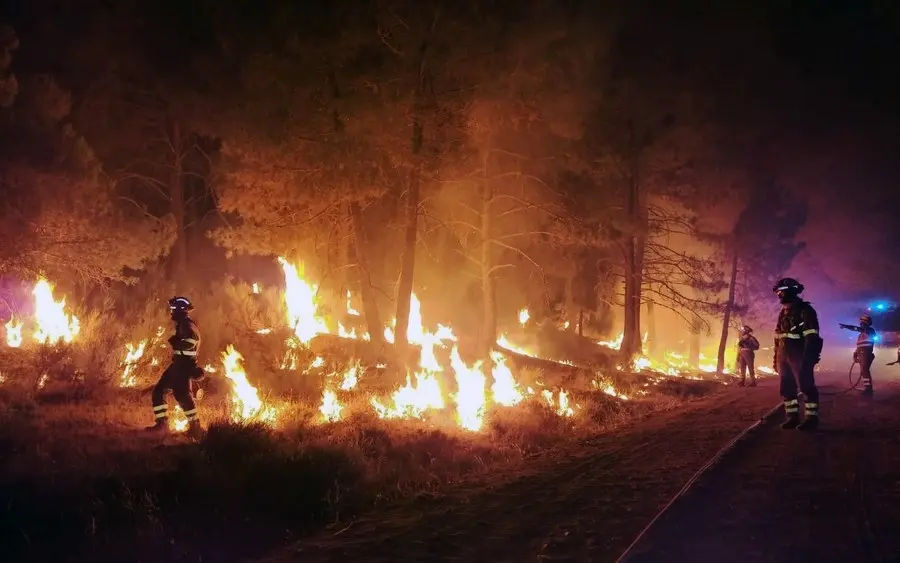 Spain Battles Devastating Wildfires as National Emergency Declared, Tens of Thousands Affected