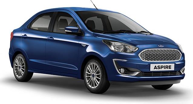2019 Ford Aspire Titanium Automatic Specs & Price in India