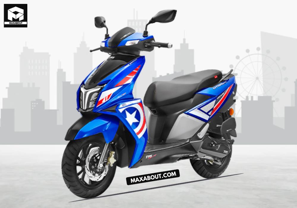 TVS NTorq Captain America Edition Price Specs Mileage in India