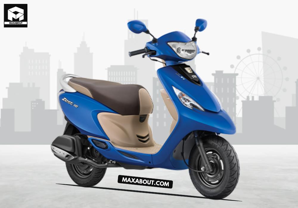 Tvs scooty best sale zest price
