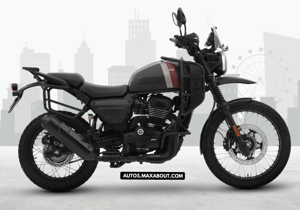 Yezdi Adventure Matte Edition Price Specs Top Speed Mileage in