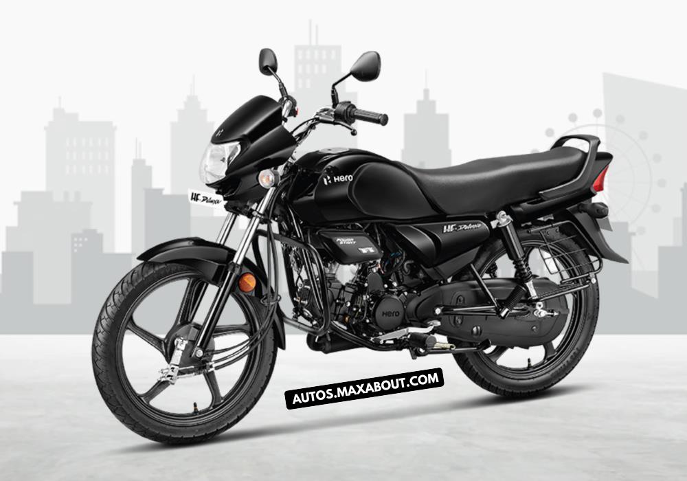 Hero HF Deluxe All Black Edition Price Specs Mileage in India