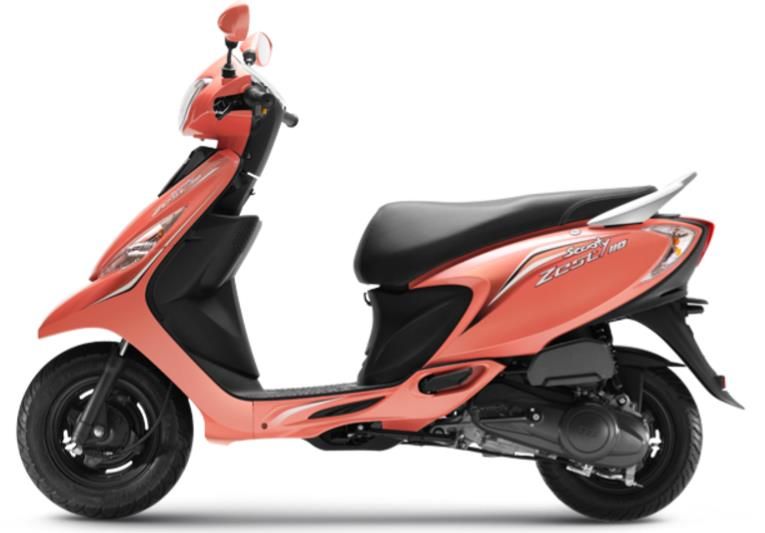 Tvs scooty sale old model price