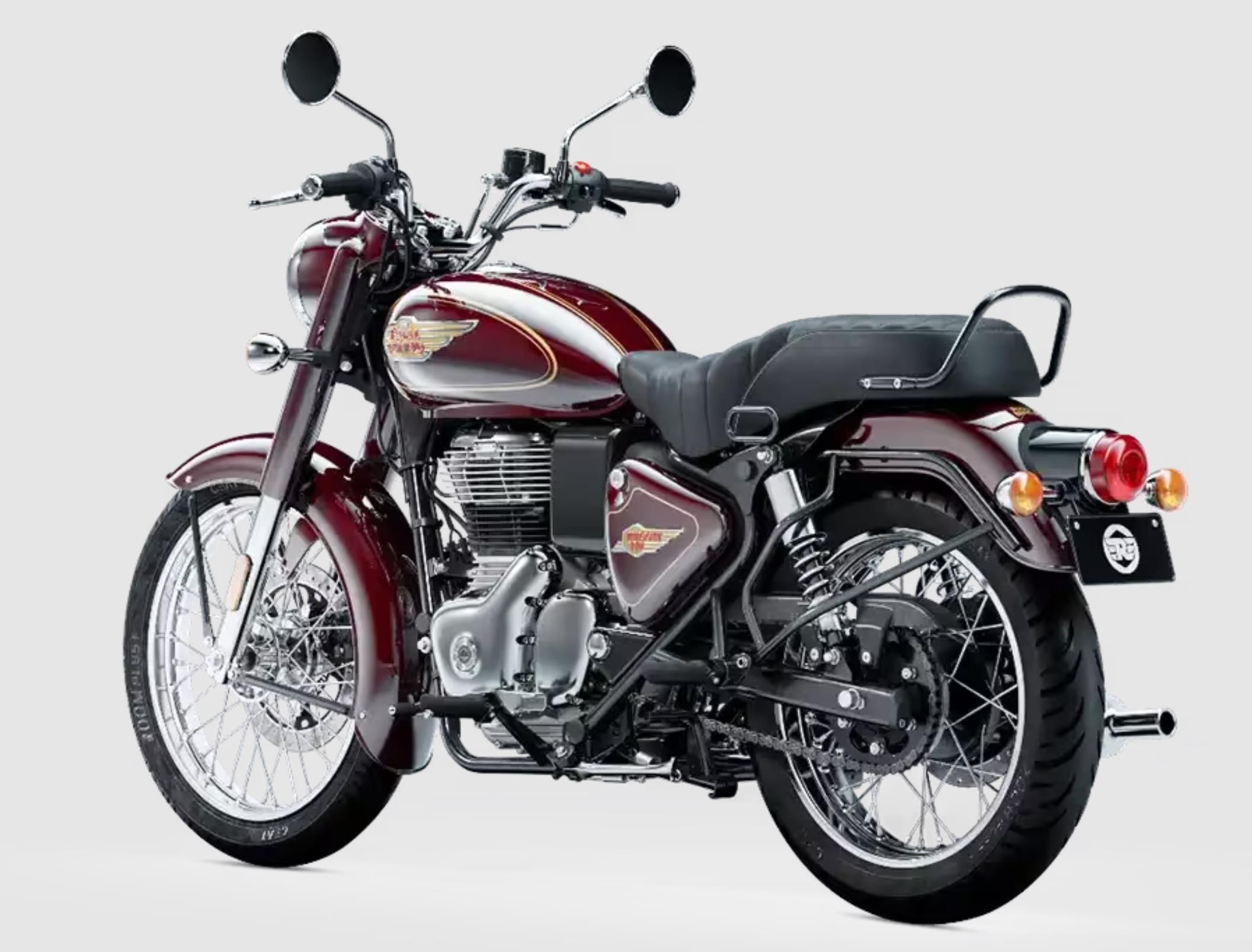 maroon bullet classic 350