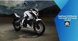 Bajaj Pulsar N150 Receives Tech Facelift: LCD Console Unveiled