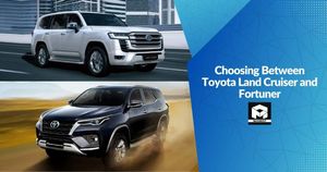 Choosing Between Toyota Land Cruiser and Fortuner