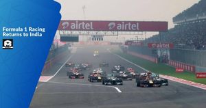  Formula 1 Racing Returns to India