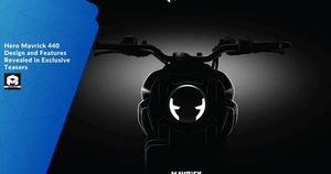 Hero Mavrick 440 Design and Features Revealed in Exclusive Teasers