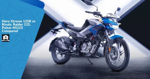 Hero Xtreme 125R vs Rivals: Raider 125, Pulsar NS125 Compared