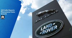 JLR India Reports Phenomenal Sales Growth