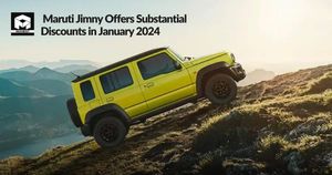 Maruti Jimny Offers Substantial Discounts in January 2024