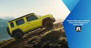 Massive Discounts on Maruti Jimny Grab Attention in January 2024