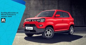 Exciting Discounts on Maruti S-Presso in January 2024