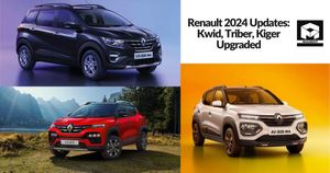 Renault 2024 Updates: Kwid, Triber, Kiger Upgraded