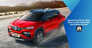  Renault Unveils the 2024 Kiger in India: Affordable and Feature-Packed