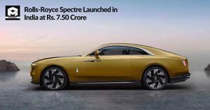 Rolls-Royce Spectre Launched in India at Rs. 7.50 Crore