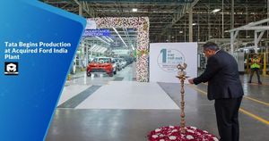 Tata Begins Production at Acquired Ford India Plant