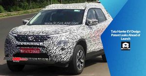 Tata Harrier EV Design Patent Leaks Ahead of Launch