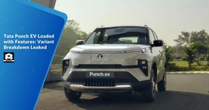 Tata Punch EV Loaded with Features: Variant Breakdown Leaked