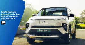 Top 10 Features Adopted by the Tata Punch EV from the Tata Nexon EV