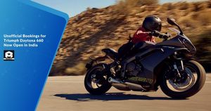 Unofficial Bookings for Triumph Daytona 660 Now Open in India