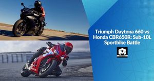 Triumph Daytona 660 vs Honda CBR650R: Sub-10L Sportbike Battle