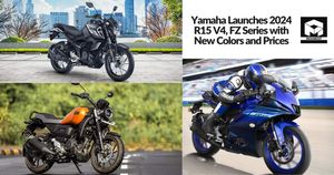Yamaha Launches 2024 R15 V4, FZ Series with New Colors and Prices