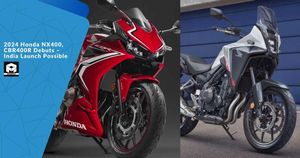2024 Honda NX400 and CBR400R Revealed: Could India Witness Their Launch?