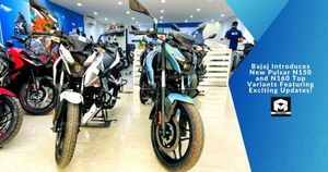 Bajaj Introduces New Pulsar N150 and N160 Top Variants Featuring Exciting Updates!
