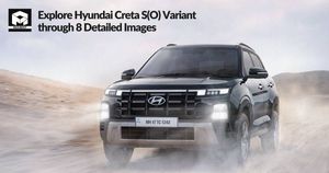 Explore Hyundai Creta S(O) Variant through 8 Detailed Images