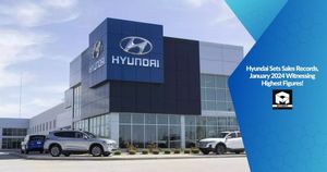 Hyundai Sets Sales Records, January 2024 Witnessing Highest Figures!