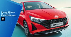 Hyundai i20 Sportz (O) vs Sportz: Detailed Differences