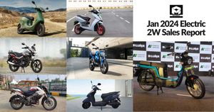 Jan 2024 Electric 2W Sales Report