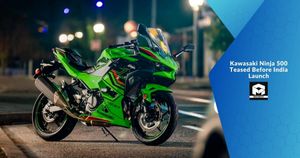 Kawasaki Ninja 500 Teased Before India Launch