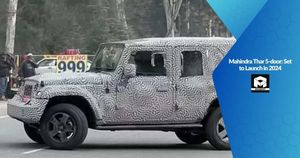 Mahindra Thar 5-door: Set to Launch in 2024