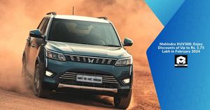 Mahindra XUV300: Enjoy Discounts of Up to Rs. 1.75 Lakh in February 2024