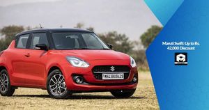 Maruti Swift: Up to Rs. 42,000 Discount