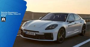 Porsche Panamera e-Hybrid: 536hp, 95km EV Range