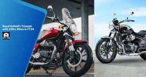 Royal Enfield's Triumph with 650cc Bikes in FY24
