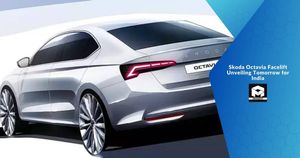 Skoda Octavia Facelift Unveiling Tomorrow for India