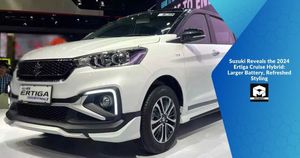 Suzuki Reveals the 2024 Ertiga Cruise Hybrid: Larger Battery, Refreshed Styling