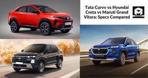 Tata Curvv vs Hyundai Creta vs Maruti Grand Vitara: Specs Compared